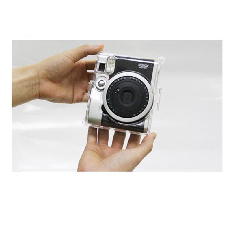 Suitable for Instax Mini 90 Camera Crystal Case Transparent Mini Camera Storage Protective Case Protective Cover