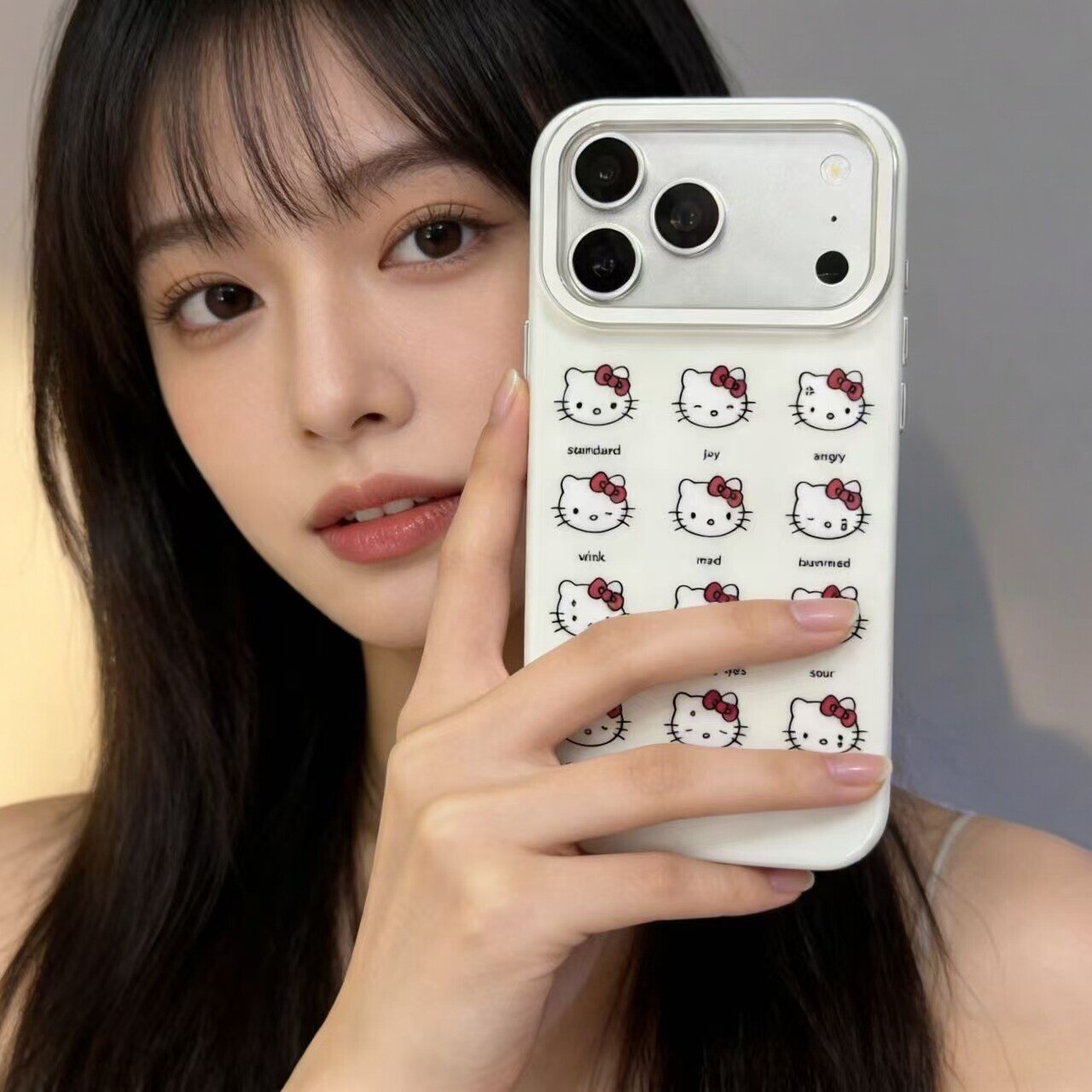 Girls Hello Kitty Expressions Bow iPhone Case