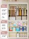 Extra-Large Thickened Children's Wardrobe for Home Bedroom, Simple Double-Door Assembly Baby Storage Cabinet, Small Baby Wardrobe