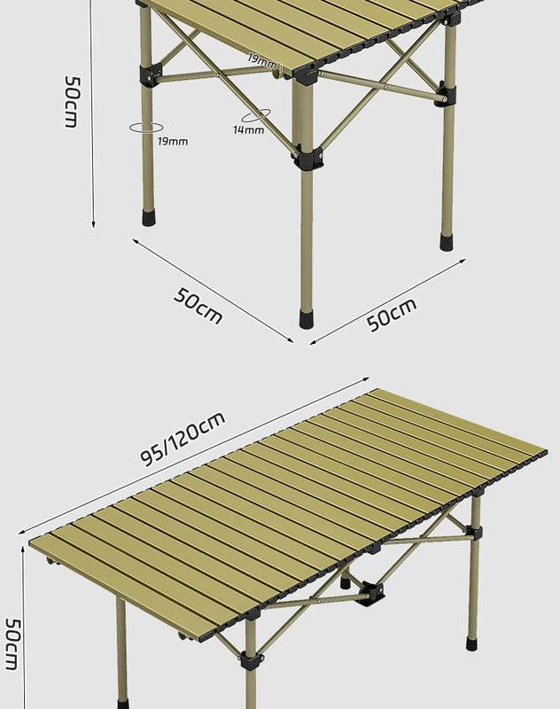 Bàn gấp ngoài trời di động cắm trại dã ngoại Bộ bàn ghế trứng cuộn bàn gian hàng chợ đêm bàn vuông nhỏ bàn ngoài trời ghế du lịch naturehike bộ bàn ghế xếp du lịch