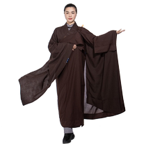 Shanyuan Haiqing Laymans Clothes Bodhisattva Precepts Man Clothes Same Style for Men and Women Five Precepts Layman Five Stripes Man Clothes Monks Clothes Hai Qing Breathable