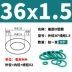 phớt chắn dầu thủy lực 28 * 36 * 5 Vòng đệm chữ O bằng cao su flo màu xanh lá cây đường kính ngoài 4-20-30-50* đường kính dây 1,5mm chịu dầu, chịu mài mòn, chịu áp lực và chịu nhiệt độ thông số phớt thủy lực phớt chắn dầu thủy lực 28 * 36 * 5 