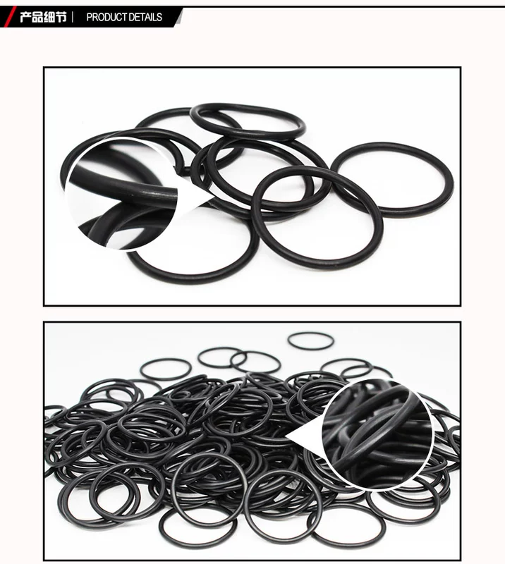 phớt thủy lực áp cao Dingqing NBR Cao su O-ring Seal Chống thấm dầu Chống dầu đen Gasket bán chạy Danh sách kích thước thông thường các loại phớt thủy lực giá phớt thủy lực