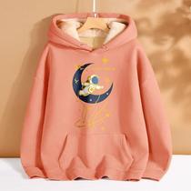 Coat womens winter outerwear thickened fleece sweater hooded 2022 new autumn and winter cold-proof and warm winter tops 12