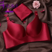 Buy a happy fox with a steel - free ring to gather thick bras thick - yard underwear womens suit