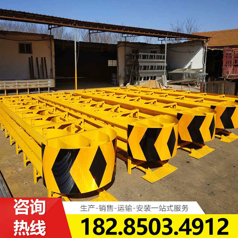 Directional Anti-Collision Pads, Ts Highway Tunnel Entrance Anti-Collision Cushion Pads, Ta-Level Speed Reduction Pads for Toll Stations and Service Areas