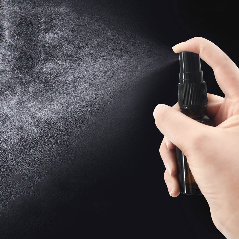 Spray bottle small bottle light-proof glass spray pot travel spray bottle alcohol portable sub-bottling makeup bottle empty bottle