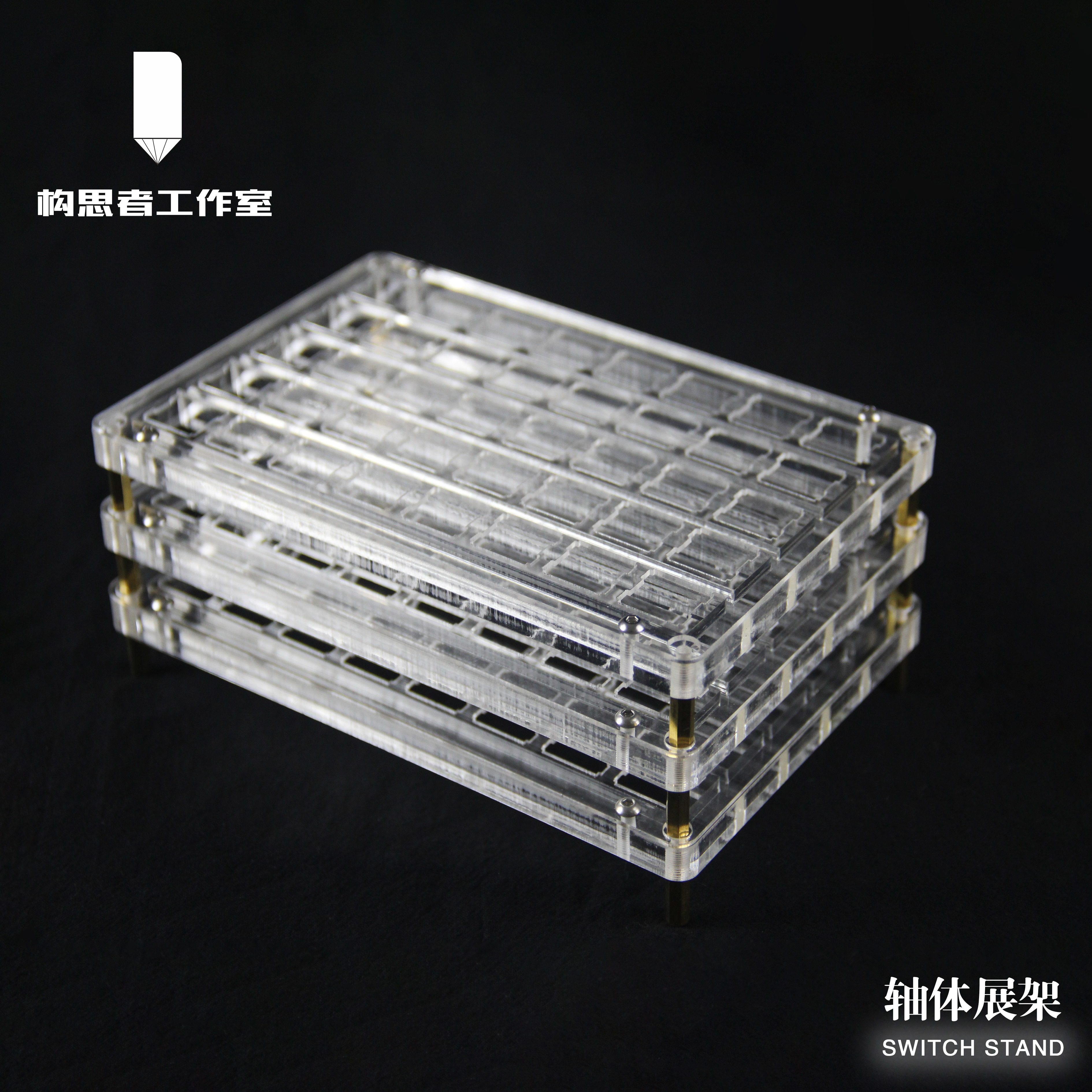 (Structor) Trial Shaft Instrumental to the Shaft Body Tabletop Exhibition Rack SWITCH STAND