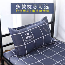  School pillow Special pillow for student dormitory Bedroom Household unisex one-piece simple bedding