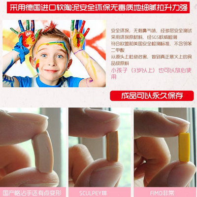 Soft clay figurine reality TaoRen accidentally custom idea for dolls dolls to knead q version clay its portrait TaoRen diy photo gift