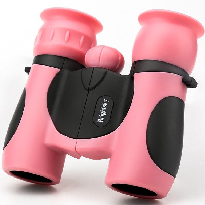 New 8x21 binoculars children's portable color eye protection binoculars birthday gift to watch the moon and see the scenery