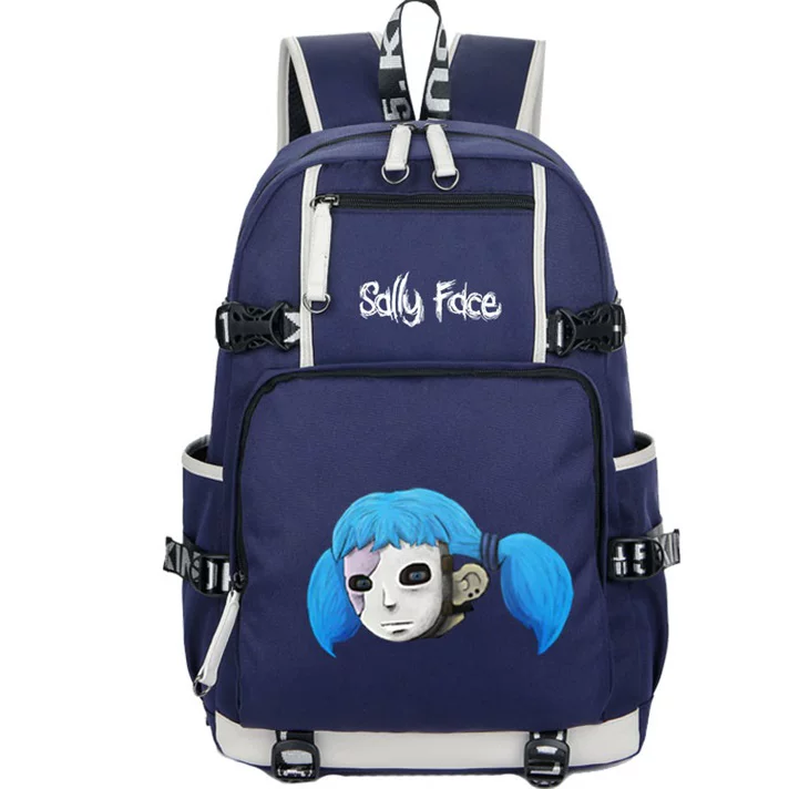 艾登森 Sally Face Bag Stupid Face Game Peripheral Anime Cartoon Export Primary and Middle School Student Backpack
