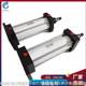 Adjustable stroke can be fixed in large thrust pneumatic components single piston bidirectional action 80-200 heavy metallurgical cylinder