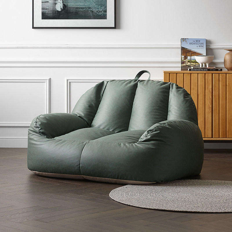 Nordic lazy sofa net red small sofa tatami bean bag double small apartment balcony Japanese single leisure chair