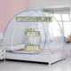 Màn chống muỗi Yurt 1,5m giường 1,8m mẫu lều hộ gia đình hóa đơn gấp đơn ký túc xá sinh viên 1,2m miễn phí lắp đặt - Lưới chống muỗi