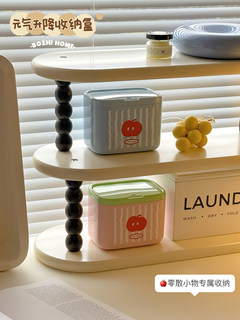 Desktop cotton swab storage box wall hanging household high-value toothpick storage box dental floss can 2025 new automatic pressing