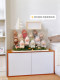 Labubu Display Box Transparent Labubu Dust Cover Doll Pendant Display Stand Doll Storage Display Cabinet