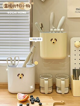 Kitchen knife rack storage rack 2025 new wall-mounted household multi-functional countertop chopstick cage knife holder storage rack