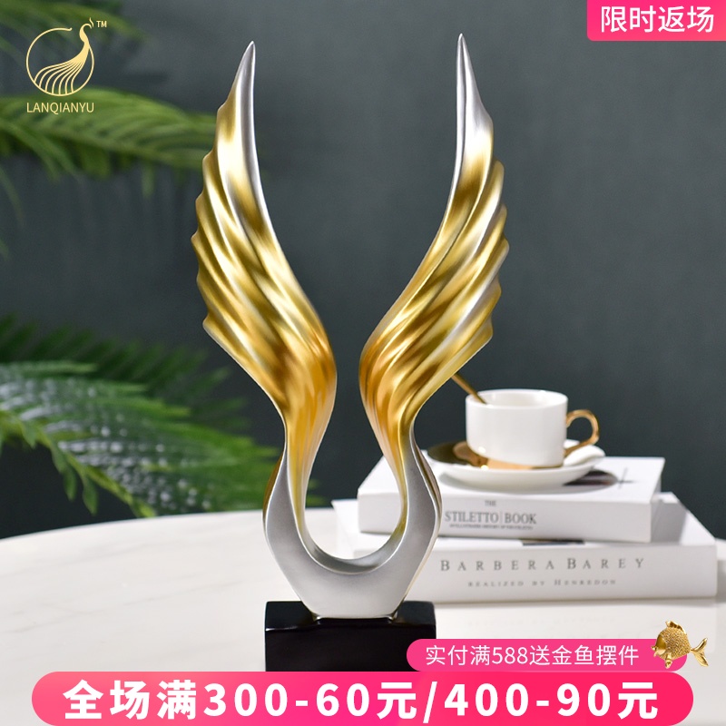 Nordic modern simple eagle ornaments creative home decorations office living room wine cabinet study decoration decoration