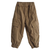 (FSF4) Loose version of children's casual pants Korean version