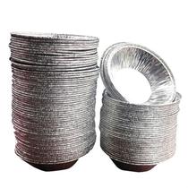 Baking Aluminum Tin Paper Egg Tart Egg Tarts Leather Cupcake Cupcakes OVEN EGG TARTS MOLDS BIG NUMBERS 50 BAKERS ANTI OIL