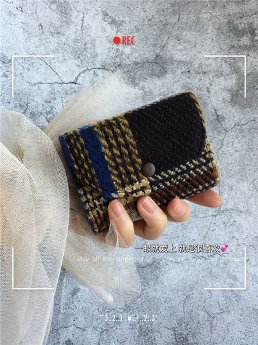 Картхолдер, маленькая ультратонкая сумка через плечо, ретро орган, карточки, новая коллекция