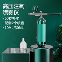 Oxygen injection instrument household facial hydration instrument handheld high-pressure beauty salon spray gun oxygen injection into convenient nano sprayer