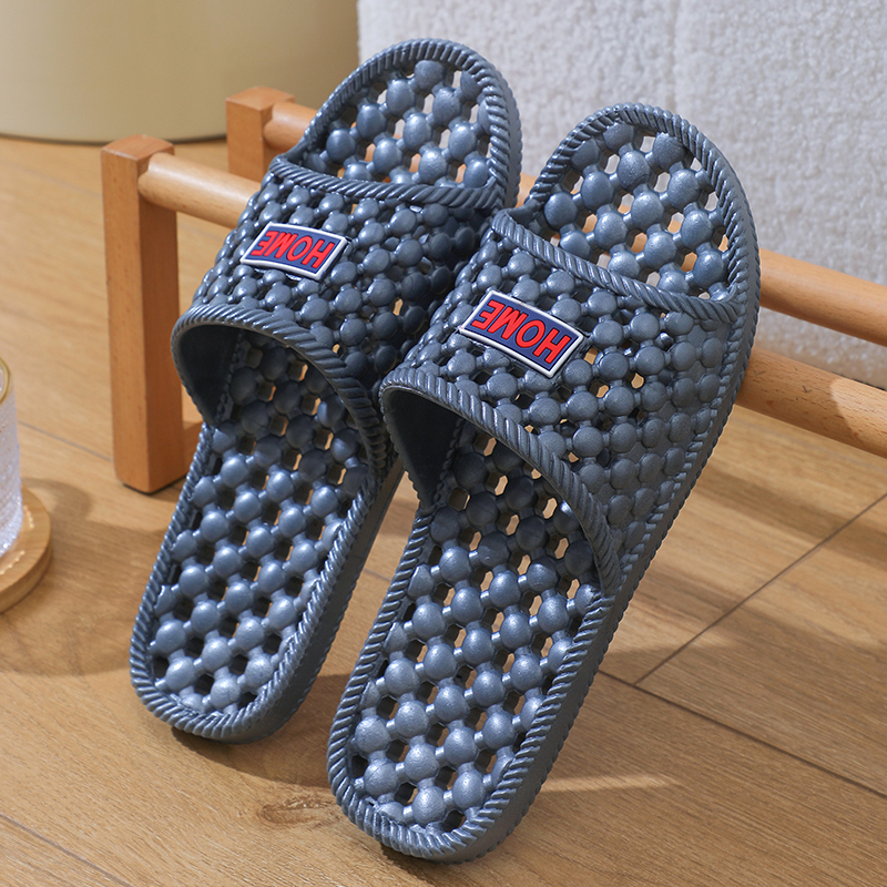 Size 36 to 51 Men's Bathroom Slippers, Indoor Non-Slip, Odor-Resistant, Open-Toe, Quick-Drying Slippers Size 36 to 51 Men's Bathroom Slippers, Indoor Non-Slip, Odor-Resistant, Open-Toe, Quick-Drying Slippers