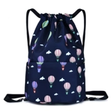 Мешочек подходит для мужчин и женщин, спортивный школьный рюкзак, простой вместительный и большой тканевый мешок для путешествий, на шнурках