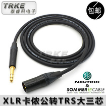 German SOMMER Stage 22 Cannon public to the big three core 6 5 words unwinding XLR to TRS audio signal lines