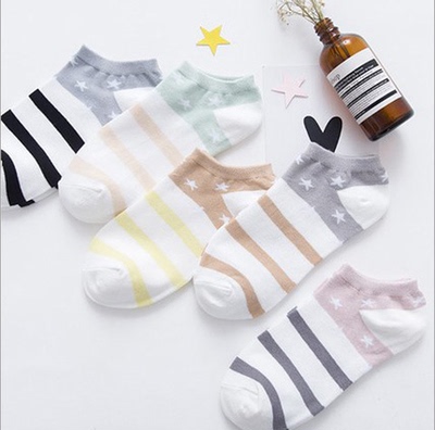 女生短袜夏季纯色防滑浅口袜可爱传袜女船袜女薄款夏天低帮运动袜