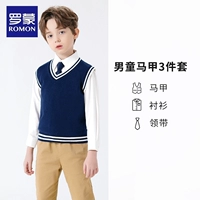 Комплект, жилет, рубашка, галстук, 3 предмета