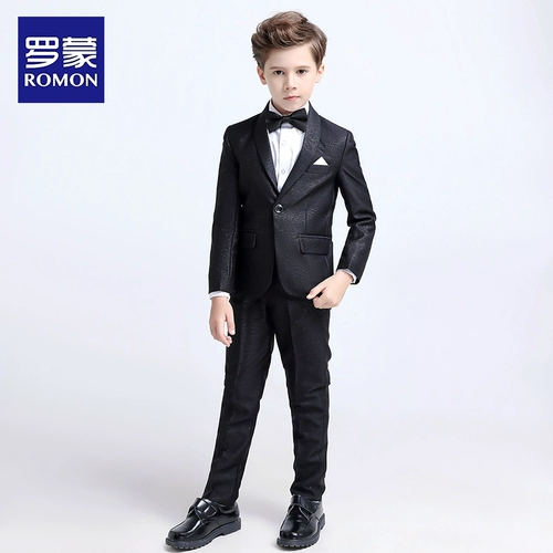 Детский костюм для мальчиков, жилет, комплект, пианино, наряд для музыкальных выступлений, платье, благородный крой
