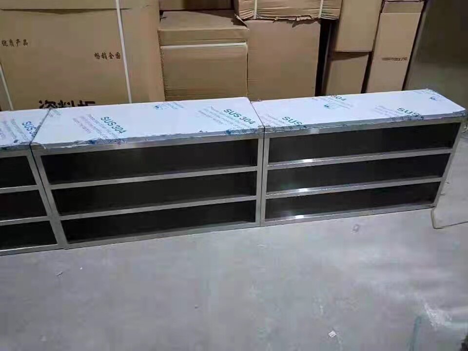 定制不锈钢壁挂悬空水杯架单位职员多层茶杯存放架多人茶杯收纳架