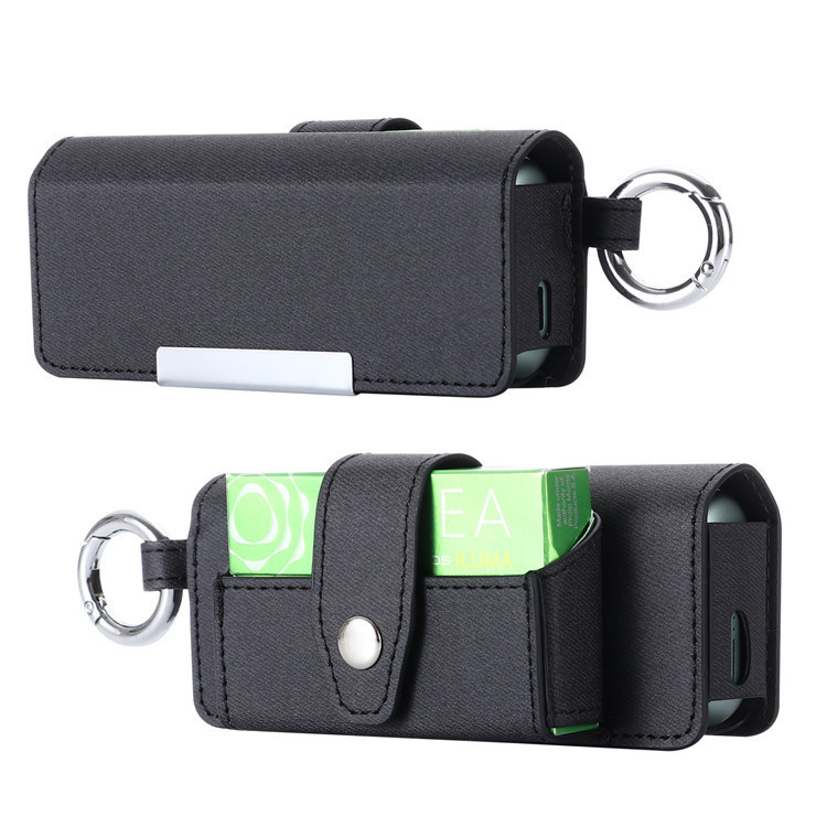 Suitable for Iqo 7Th Generation Iluma Prime Protective Case Storage Bag Leather Case Protective Shell Anti-Fall Portable Hook Protective Case