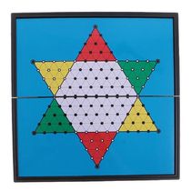 Chinese Checkers Hexagon Games Toys for Children Travel Gift