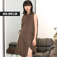 Cross -Strap Worker Brown