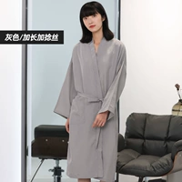 Серые/расширенные модели, скручивающие шелковые одежды