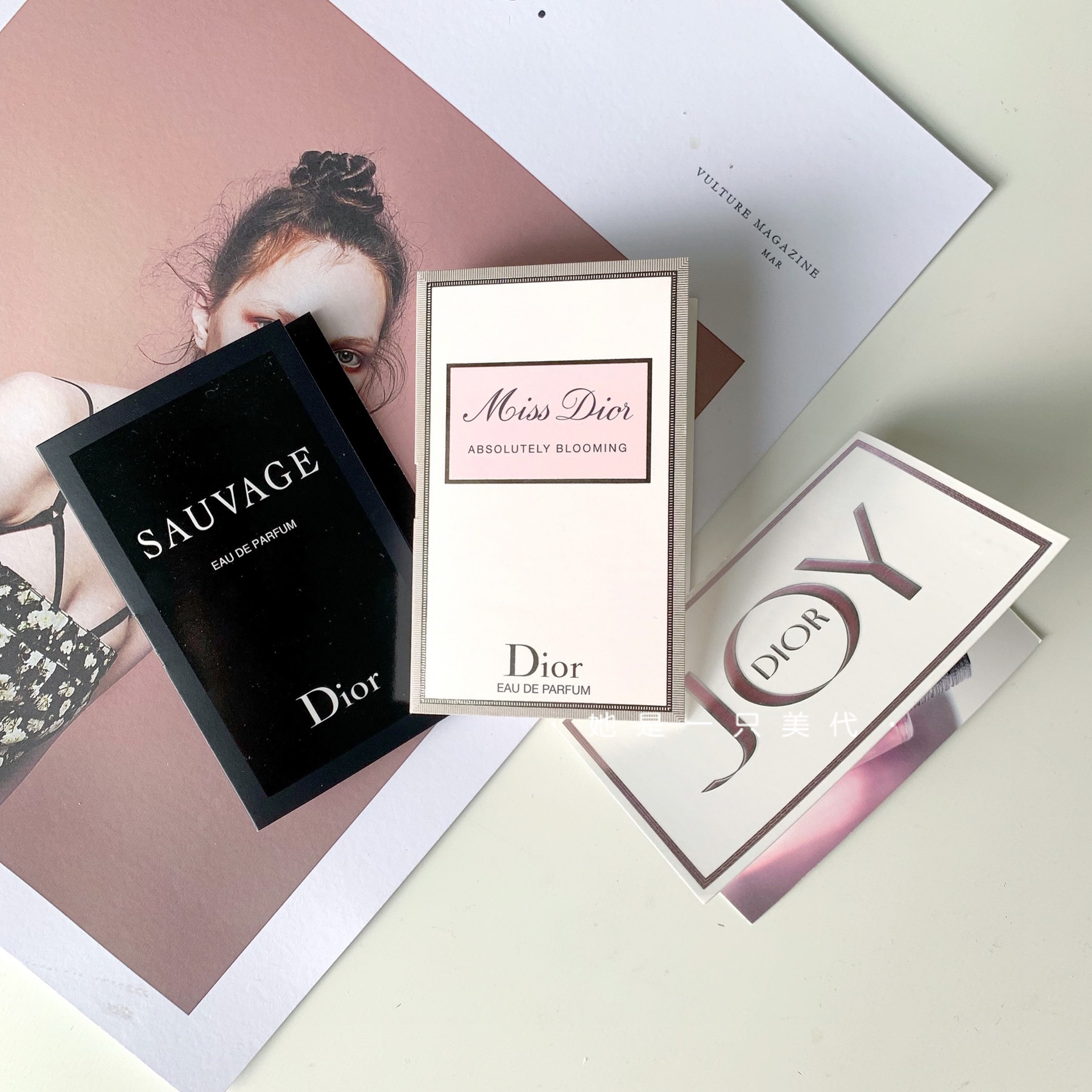 Spot Dior Dior Joy Flower Deux Flower Delighted Man Image Perfume Sample 1ml with Spray