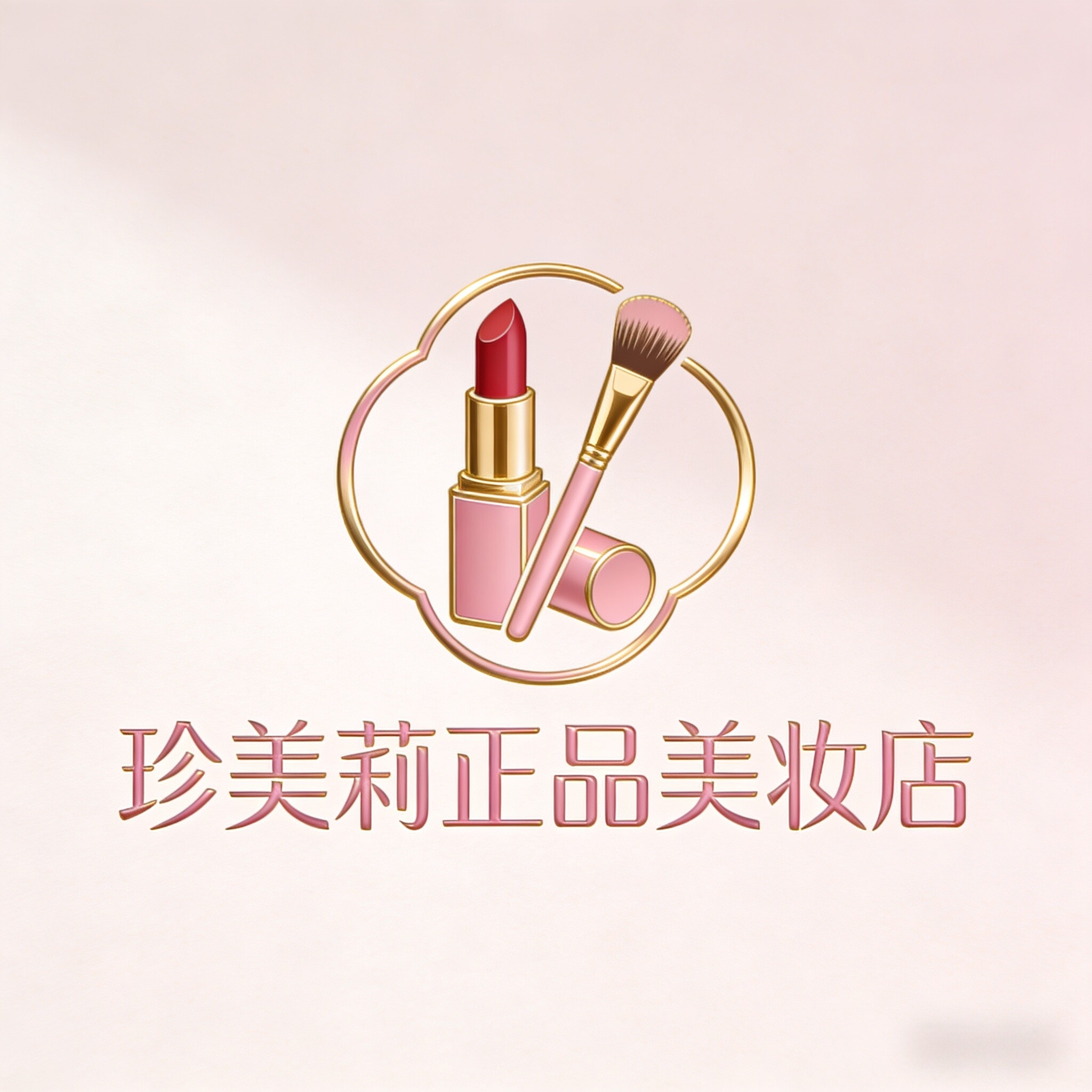 珍美莉正品美妆店的LOGO