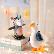 Baby Sand Sculpture Talk Comeback Duck Paparazzi Toy Plush Girl Will Talk Doll Children Gift Babies