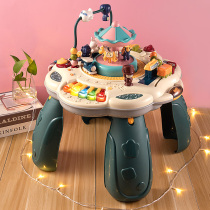 Hand slapping drum baby toy puzzle 1 year old rotating Trojan horse children 6 months baby up to 6 3 5 8 humbling sound