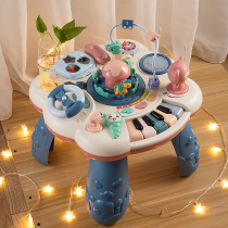 Baby Toys Puzzle Multifunction Gaming Table Children Boy Boy Boy Birthday Presents 1-2-year-old female baby early education