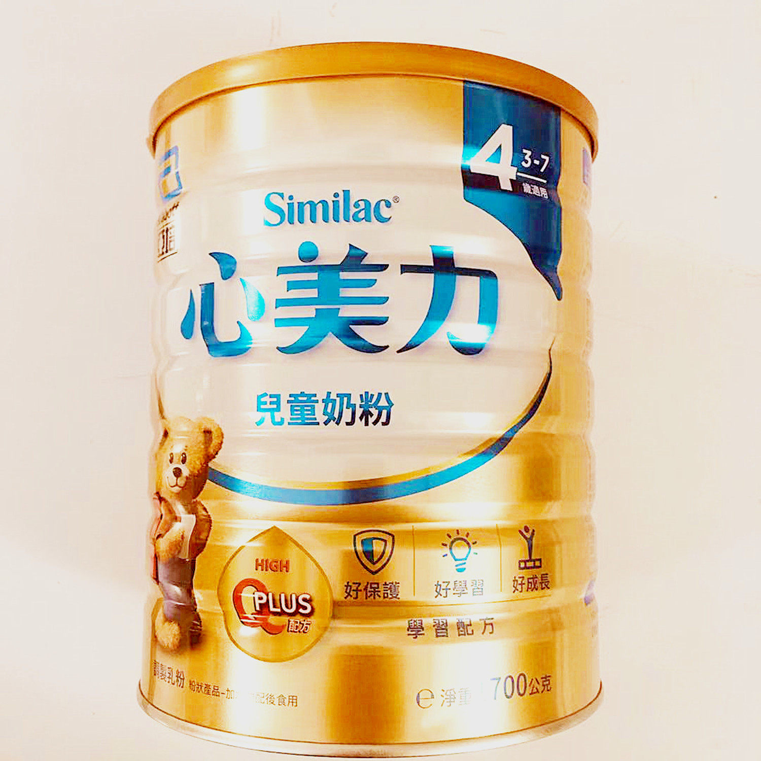 Taiwan's Yapei 4-stage Xinmeili 1700g 3~7-year-old milk powder imported from Singapore
