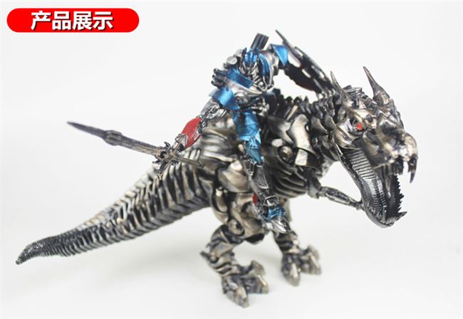 Transformers Movie 4 Hornet trôi Optimus Prime Cáp thép Tyrannosaurus Tượng khủng long tay Mô hình đồ chơi - Gundam / Mech Model / Robot / Transformers