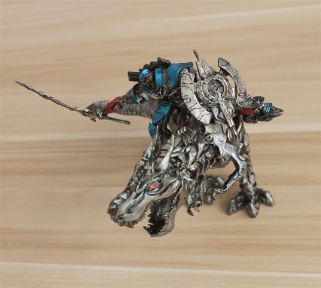 Transformers Movie 4 Hornet trôi Optimus Prime Cáp thép Tyrannosaurus Tượng khủng long tay Mô hình đồ chơi - Gundam / Mech Model / Robot / Transformers