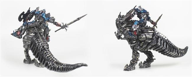 Transformers Movie 4 Hornet trôi Optimus Prime Cáp thép Tyrannosaurus Tượng khủng long tay Mô hình đồ chơi - Gundam / Mech Model / Robot / Transformers