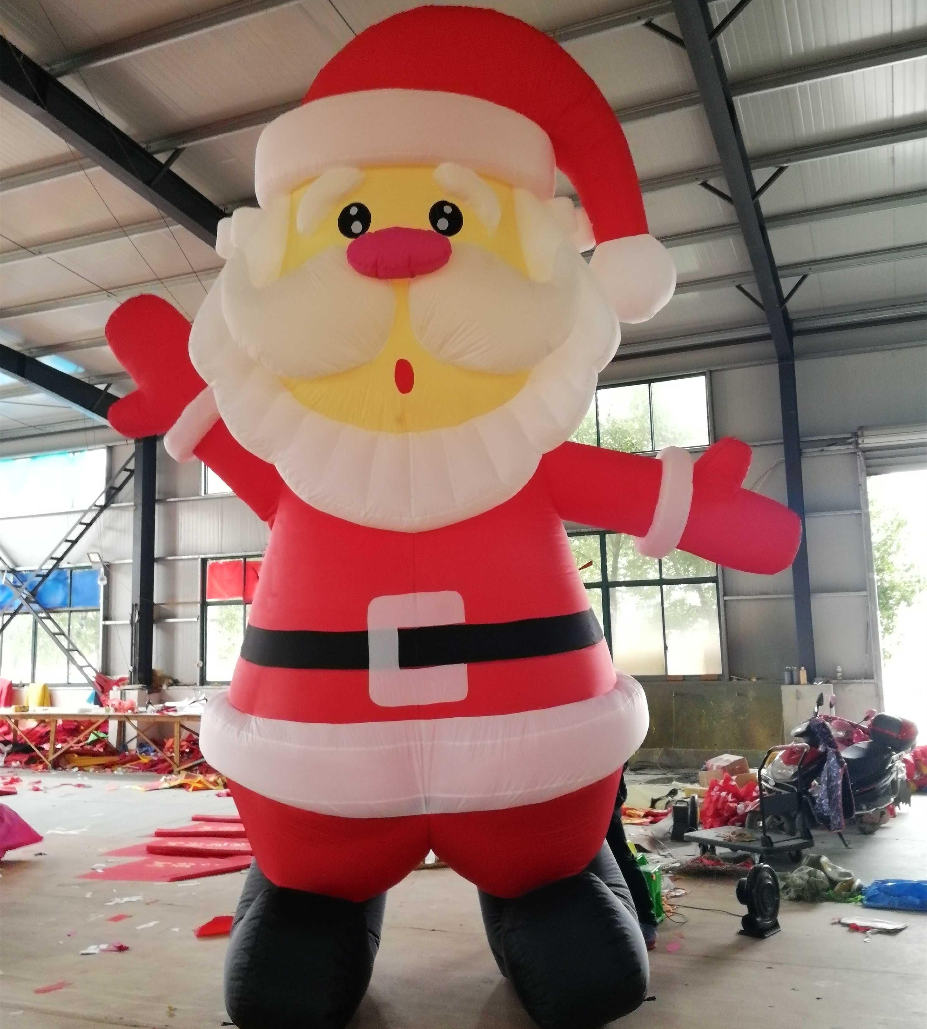 Christmas Old Man Snowman Gas Mold Arrangement Blower Christmas House Inflatable Christmas Deer New Chinese Christmas Tree