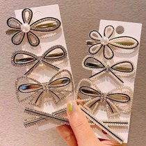 Hairpin Female South Korean side clip New forehead Liu Haiclip Teenage Girl Top Clip Temperament Clip Headwear