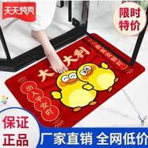 Birth room Absorbent Ground Mat Kitchen Footbed Bathroom bathroom with non-slip cushion Doormat Doorway Doormat door padded bedroom Carpet Yu